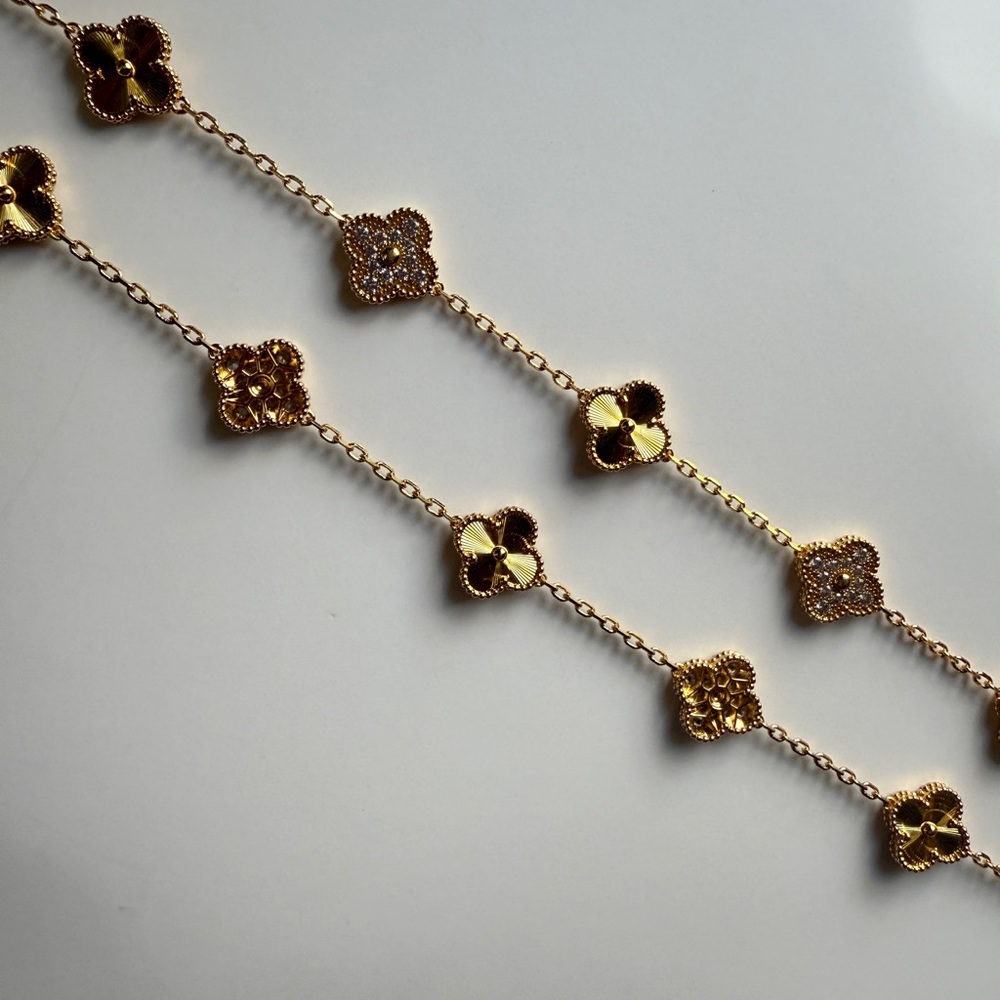 4 leaf clover necklace